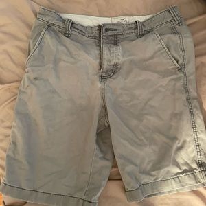 Hollister Grey Cargo Shorts size 31